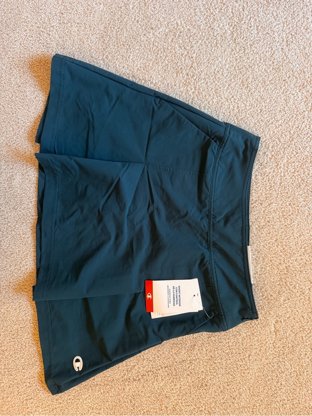 Champion Women's Teal Split-Hem Athletic Skort NWT Size 2